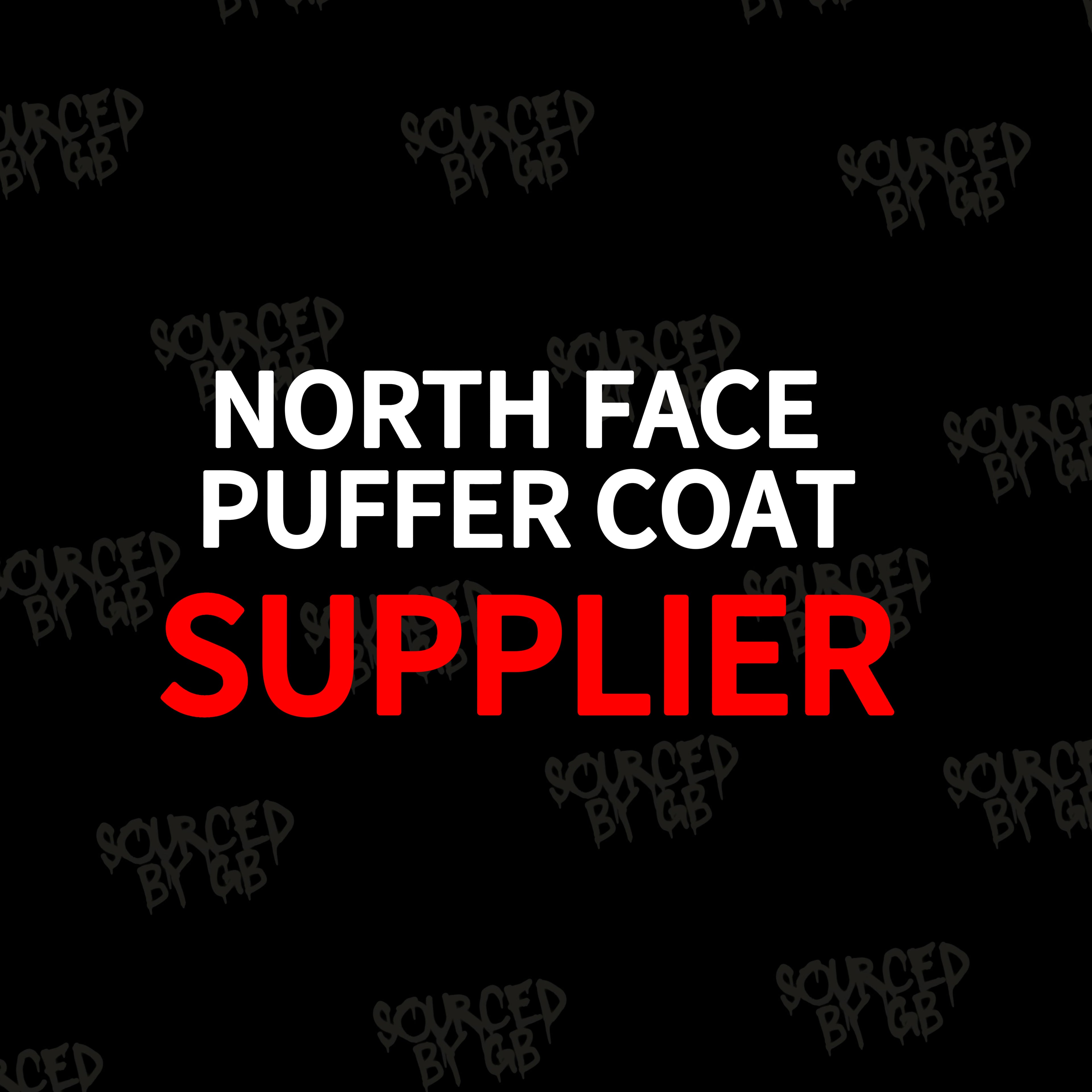 NORTH FACE PUFFER COAT SUPPLIER
